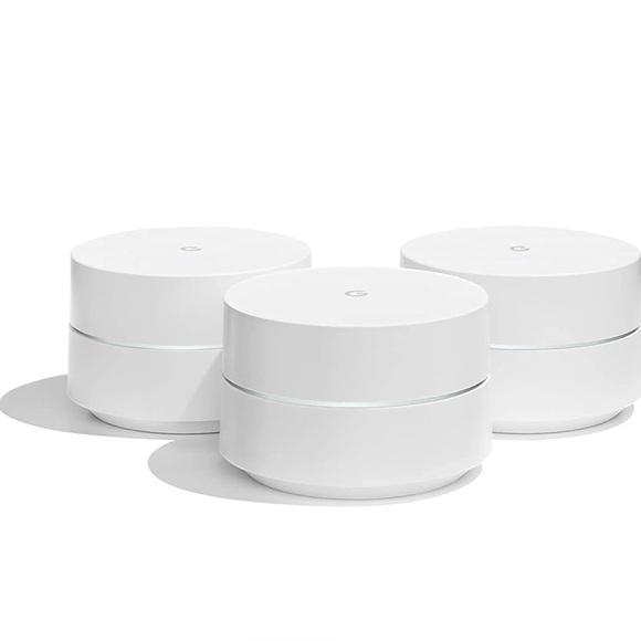 🛜 Google WiFi system 3-Pack Router Replacement Whole Home Coverage (NLS-1304-25) - Picture 6 of 10